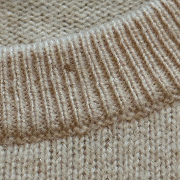 Equipment Sloane Cashmere Crew Neck Sweater, Pale Pink/Peach XS - Picture 6 of 7